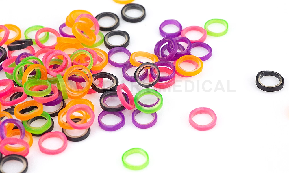 Dental Consumables Orthodontic Elastic Rubber Bands for Tooth