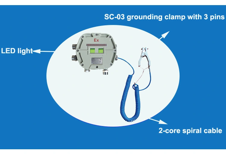 Atex Approved Earthing/Grounding/Bonding System for Tank Truck